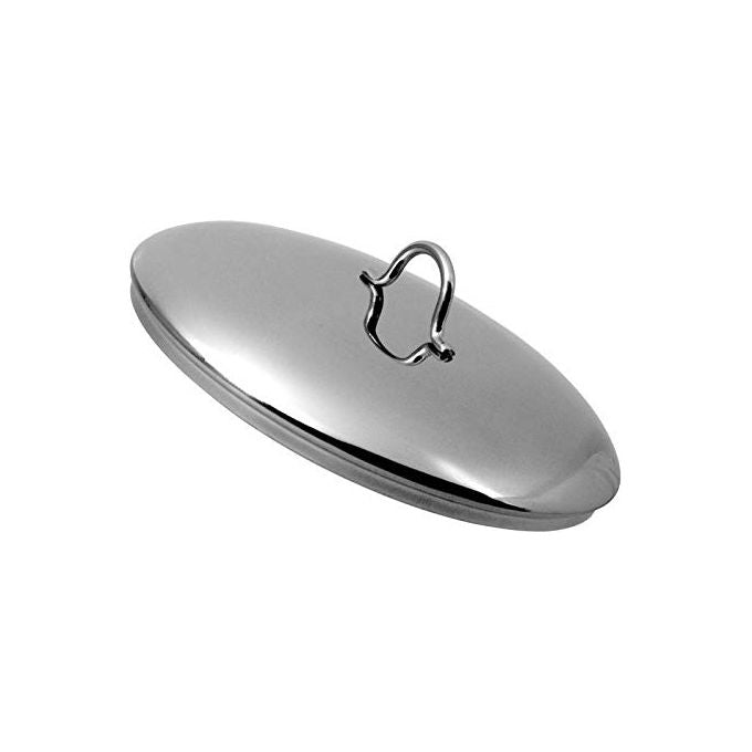 Inoxriv 53100190 River Casseruola 2 Manici Acciaio Inossidabile Triplo Fondo Induzione 12 cm 0.5 L