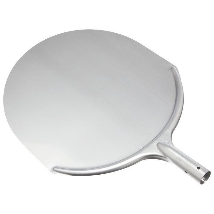 Falci 249965-30S Pala per Pizza in Acciaio Inox AISI 304 Diametro 30 cm Fornita Senza Manico colore Grigio