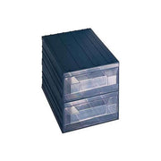 Terry 1000024 Vision Block Cassettiera 2 Cassetti Impilabile Porta Utensili colore Grigio