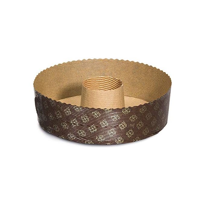 Guardini 2440100 Easy Bake Stampo Ciambella Monouso Carta da Forno 20cm 3 Pezzi colore Dorato
