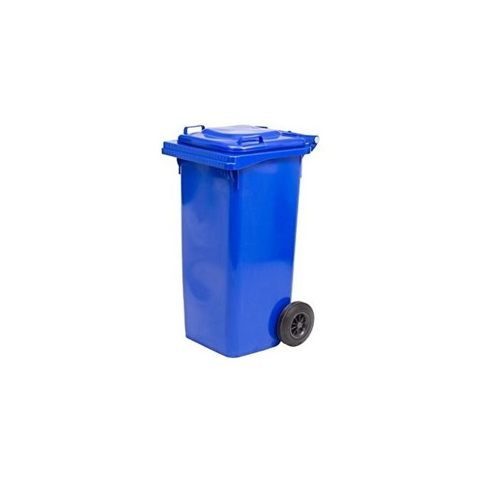 Vigor-Blinky 9714818 Bidone Raccolta Differenziata con Coperchio 120 Lt colore Blu