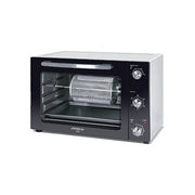 JOHNSON F60 Forno elettrico statico e ventilato con funzione friggitrice ad aria 60 L 2000 W pareti fredde ceramicate (63.5x48.5x42 cm) colore Bianco Nero