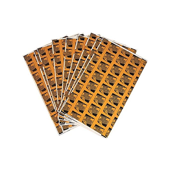 TIGERONE 6689805 Ricambio Sterminainsetti Carta Adesiva 10 Pezzi colore Nero