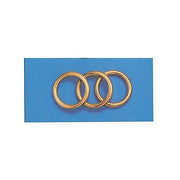 Anello Vuotoper Tendemod. 101Ottone Lucido