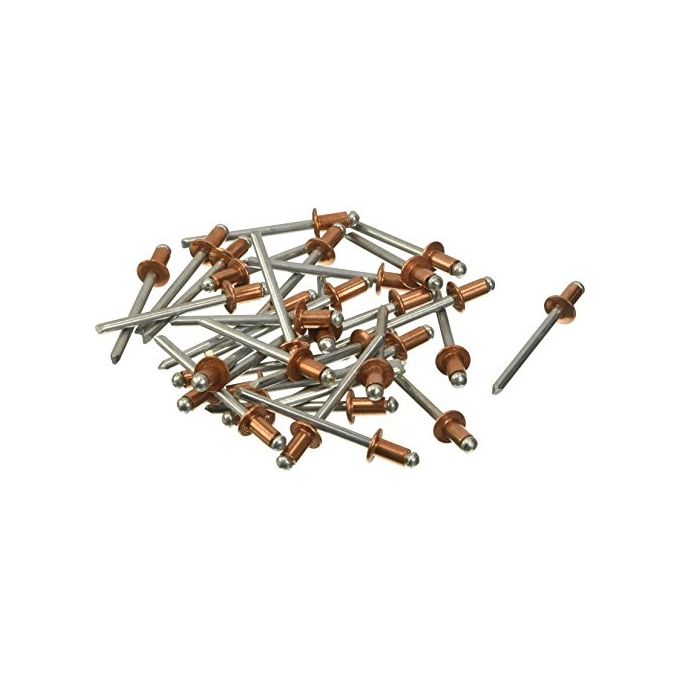 BLINKY 5018048 Rivetti Rame 4.8 x 9 mm 1000 Pezzi colore Rame
