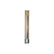 Blinky 8011779219342 Termometro Analogico per Caseificio Sauna Struttura Legno Scala Alluminio 0-120°C 40x4 cm colore Marrone