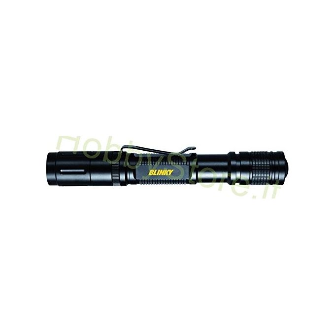BLINKY 34270-05 T25-SPY Torcia LED 3W 210 lumen 3 potenze strobo IPX-8 colore Nero