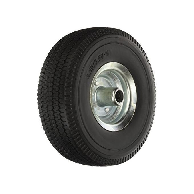 Vigor Blinky 59704-40 Ruota per Carrelli Piena Antiforatura Schiuma Poliuretanica Diametro 250mm Larghezza 80mm Foro 20mm Interasse 74mm Cuscinetti a Rulli 1.63 Kg