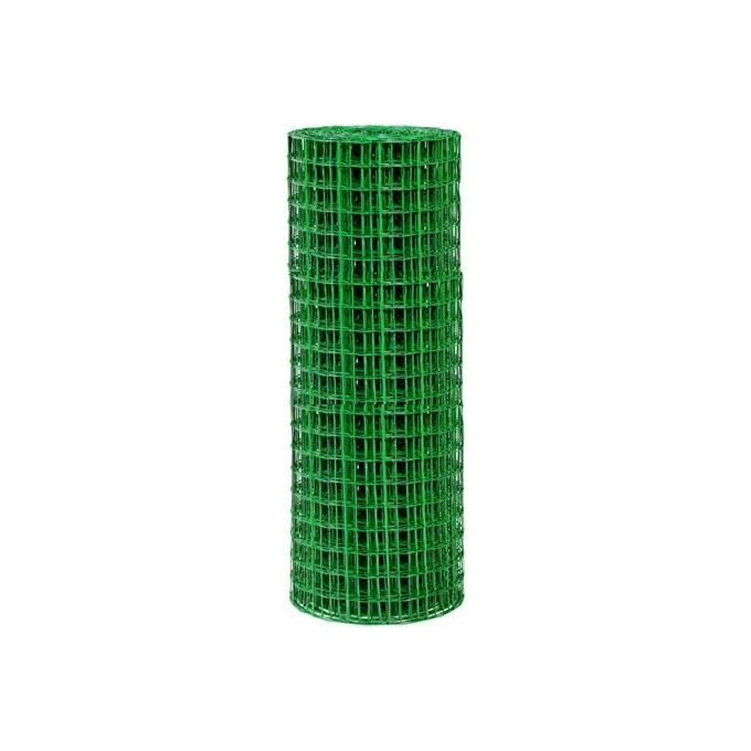 BLINKY 57215 Rete Elettrosaldata 51x51 mm Plasticata 25 metri H 150 cm colore Verde