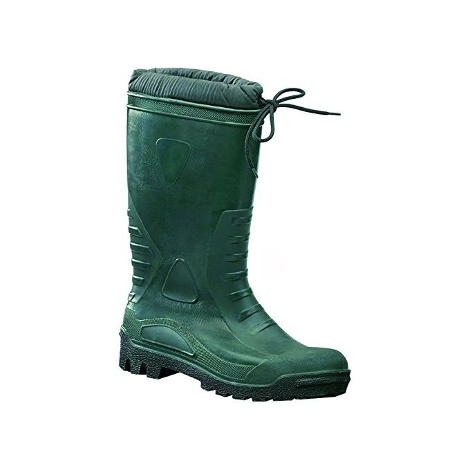 Vigor 5434942 Husky Stivali Sicurezza Ginocchio PVC S5 EN ISO 20345 Taglia 42 Puntale Antiperforazione colore Verde Nero