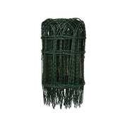 Cavallino 56514 Rete Ornamentale Filo Zincato Rivestito in PVC 10 m Altezza 40 cm colore Verde