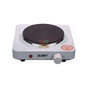 Blinky ES-2610 Fornello Elettrico Piastra in Acciaio 150 mm 1000 W con Luce di Accensione e Regolatore Temperatura