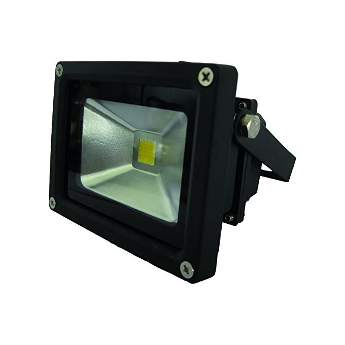 Vigor Faro a Led Lumy-50s Nero con Sensore Luce Naturale 50W 5700l