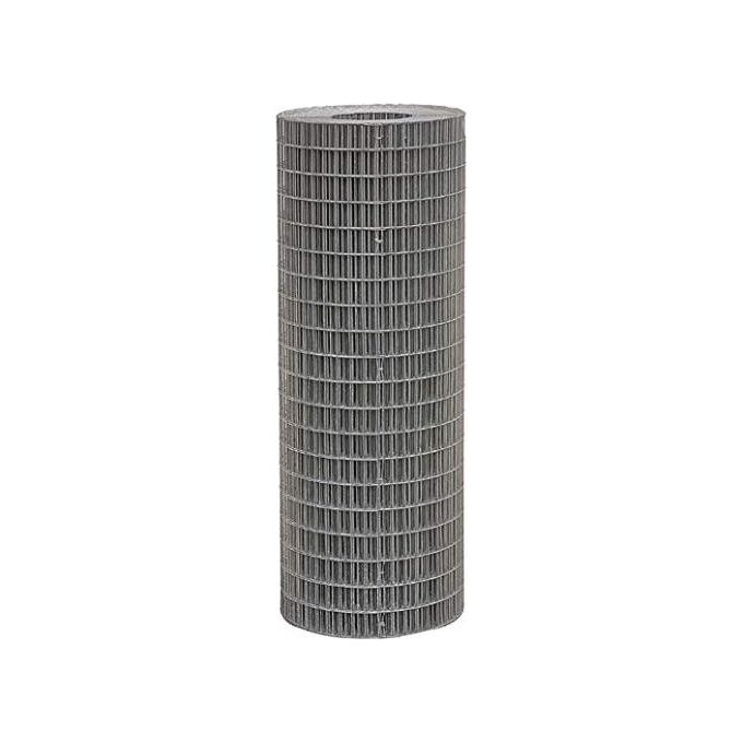 Vigor 58118 Rete Elettrosaldata Zincata 75x60 mm 1,70 m Lunghezza 25x175 cm Larghezza colore Grigio