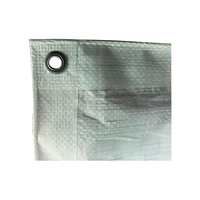 Vigor-blinky 00713-10 Rete per Ponteggi Occhiellata Antipolvere 1,9x10 m 70 g-m² 100% PE UV Stabilizzato Occhielli Metallici ogni 100 cm colore Bianco