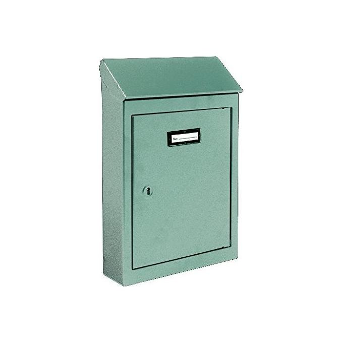 Vigor-blinky 2730031 Cassetta Porta Lettere Lamiera Nr. 3 Acciaio Verniciato Epoxi 20x6x30 cm colore Grigio