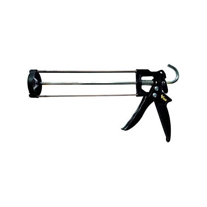 Vigor-Blinky 3284019 Devon Pistola per Silicone Telaio Acciaio Impugnatura PP 1500 N colore Nero