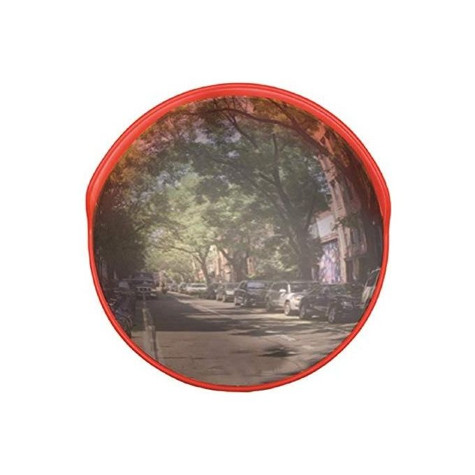 Vigor 0798360 Specchio Parabolico Infrangibile diametro 60cm con Visiera in Polietilene UV Attacchi Universali