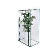 Vigor 7972720 Serra da Balcone in PVC Senza Ripiani Struttura in Acciaio Verniciato 95x70x190h cm colore Nero