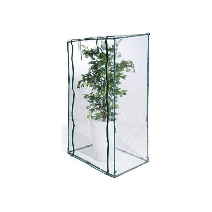 Vigor 7972720 Serra da Balcone in PVC Senza Ripiani Struttura in Acciaio Verniciato 95x70x190h cm colore Nero