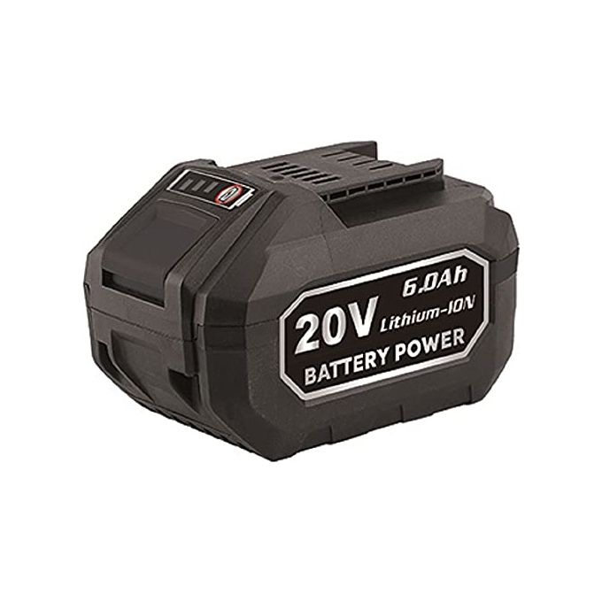 Vigor 90202-41 Batteria al Litio Li-Ion 20V 6 Ah per Elettroutensili VIGOR e SANDRIGARDEN serie 20V