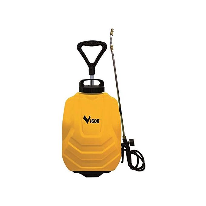 Vigor SUMMY-16C Pompa Irroratrice a Batteria Carrellata 16 L 12V 8Ah 5,5 bar Lancia Inox Telescopica