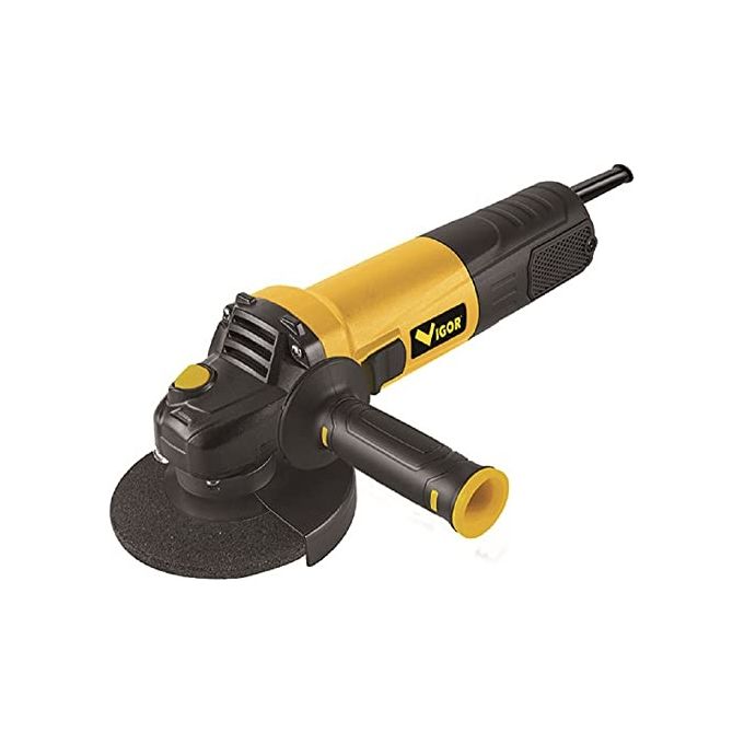 Vigor 9022713 VSM115-125-EC Smerigliatrice Angolare 1300 W Velocita' Variabile 2800-11000 rpm Disco 125 mm Attacco M14