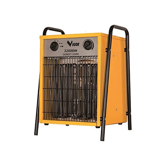 Vigor 9792650 Wind-22 Generatore Aria Calda Trifase 22000 W 400V Portata 2822 m³-h Area 160 m²