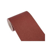 Vigor 3181524 Carta Abrasiva Velcrata 120 mm 2 metri Grana 80 Ossido di Alluminio Supporto Antistatico per Legno e Metalli