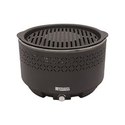 Sandrigarden SG31G Barbecue Portatile Piastra Ghisa 31 cm Senza Fumo Ventola Elettrica Accensione Rapida Borsa Trasporto Inclusa