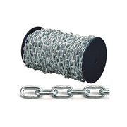 Vigor Catena Genovese Commerciale Zincata Bobina di Metri 100 3.0mm