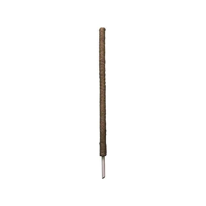 Vigor 7971912 Tutore Muschiato per Rampicanti diametro 5 cm altezza 120 cm anima in plastica fibra di cocco colore Bruno