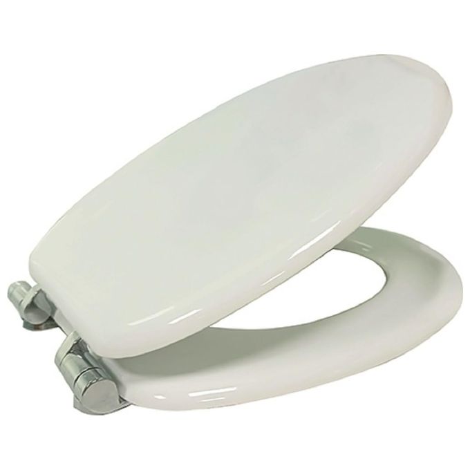 Vigor 4227209 AUSTIN Sedile Copriwater in MDF Laccato con Chiusura Rallentata colore Bianco
