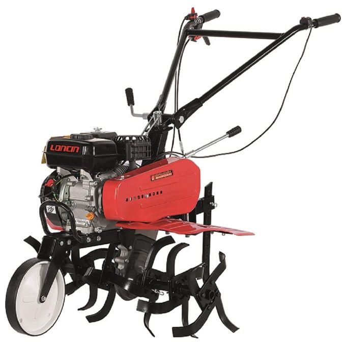 Vigor 7266540 Motozappa 196 CC 5,5 HP 2 marce avanti 1 retromarcia larghezza fresa 51-77 cm profondita' lavoro 35 cm colore Nero