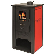 Vigor Blinky 9815024 SOFIA Stufa a Legna 8,5 kW 4 Stelle colore Rosso