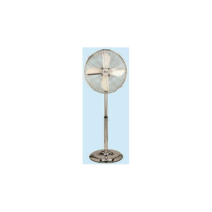 Niklas F496050 Newage Ventilatore a Piantana 50 W 40 cm 3 Velocita' Oscillante Direzionale colore Cromo