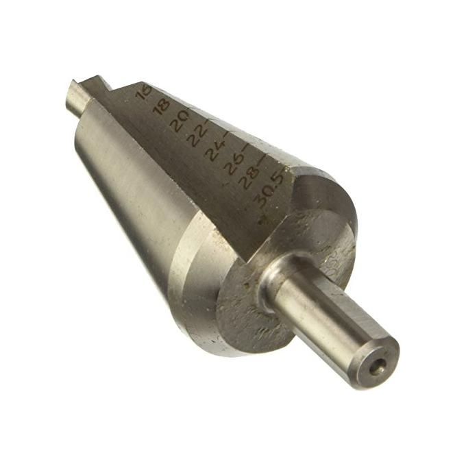 No marca Vigor-Blinky Utensili Conici Allargafori Hss Gambo Mm.10 MM.10-30 colore Nero
