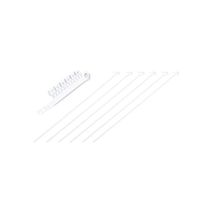 Vigor-Blinky Stendibiancheria per Tubo Stufa Universali in Blister Bianco per Casa e Arredamento