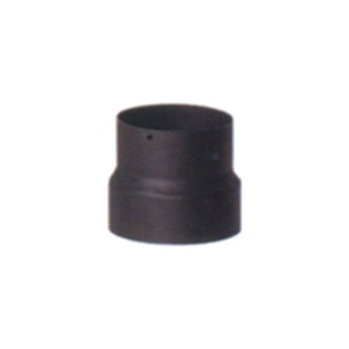 ALA R40500400520 Aeternum Riduzione per Stufe a Legna in Acciaio 1,5 mm con Smalto Porcellanato Nero Opaco colore Nero