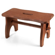 Meeting Sgabello in Legno Multistrato di Betulla Maxi 39x19x21 cm colore Scuro