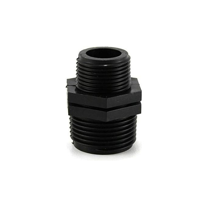 Irritec 8023058035680 Nipplo Ridotto Filettato Polipropilene PN10 Serie 619 1'' x 3-4'' per Irrigazione Bassa Pressione