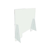 Vigor-Blinky Pannelli Divisori Parafiato Polistirene Trasparente 67x75cm