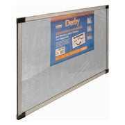 Medal M107150 Derby Zanzariera Estensibile FV Profilo Alluminio 70-132x50 cm colore Argento