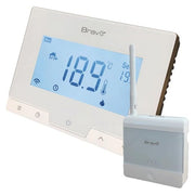 Bravo 2615015 Glam Cronotermostato Digitale Wi-Fi App Smartphone Alexa Google Home Programmazione Settimanale