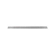Vigor-blinky 322032 Cerniera a Nastro Flessibile a Metraggio Acciaio Inox 2 mt 32x0.7 mm colore Argentato
