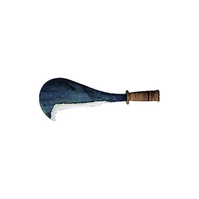 RINALDI N. 2 CM 29 Roncola Monterotondo Art.116 con Manico in Cuoio lunghezza 29 cm colore Marrone
