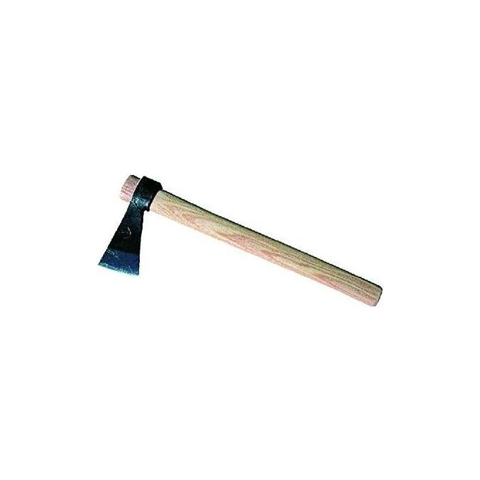RINALDI GR400N00 Scure da Pota Tipo Stretto con Manico in Legno Acciaio Forgiato e Temprato Art. 309 colore Legno