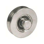 Vigor-Blinky Ruote per Cancelli Scorrevoli Gola V Art. 360 Diametro 140 mm Metallo Cuscinetto a Sfera