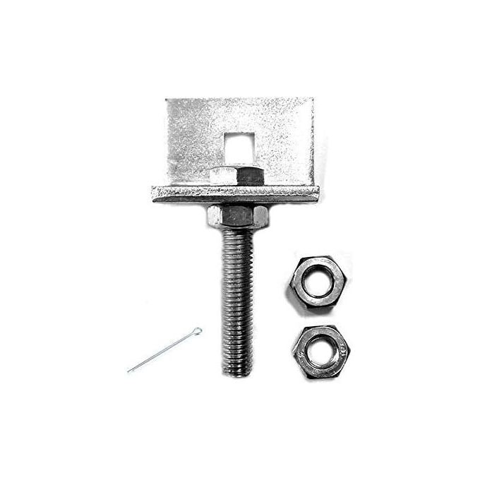 Vigor-blinky BO.105. Supporto Regolabile per Motore Avvolgibile Albero Quadro 10mm Acciaio Zincato Made in Italy
