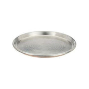 Vigor Blinky CM30 Teglia Tonda in Rame Stagnato Pesante per Forno Bordo 3 cm Diametro 30 cm